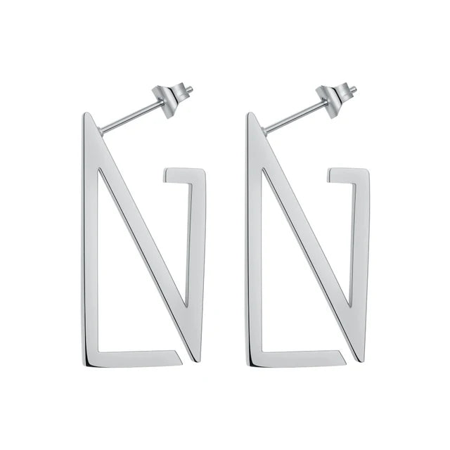 Earrings For Women Stainless Steel Fashion Jewelry Gold Color Stud Earings Pendientes Christmas