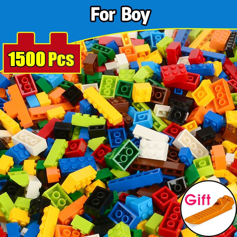 DIY Building Blocks Bulk Sets City Creative INGs Classic Technic Bricks Creator Toys For Children Christmas Gift