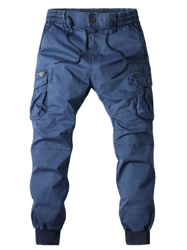 Men's Casual Solid Cargo Pants