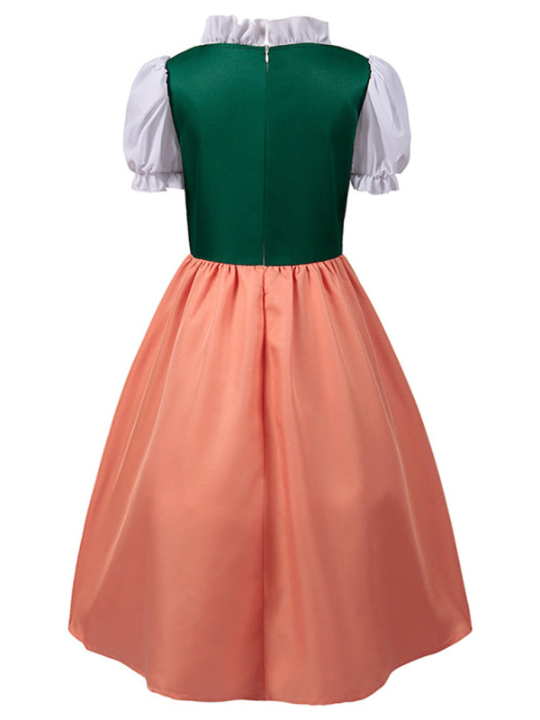 German Oktoberfest costume Bavarian traditional beer maid costume