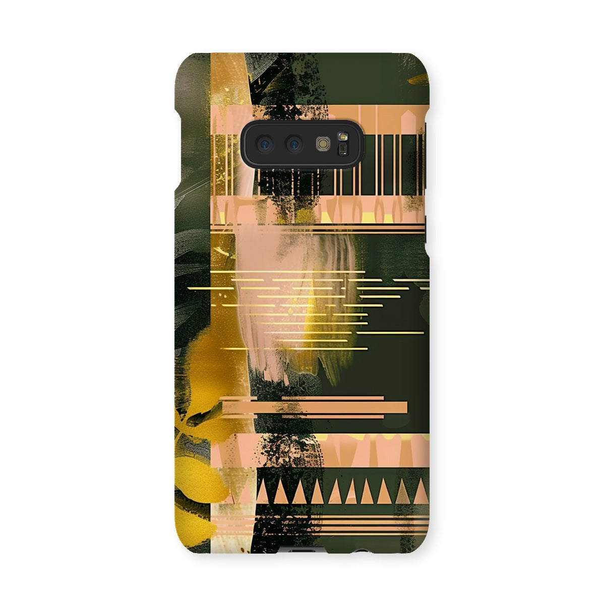 Echoes of Life Eclectic Abstract Art Snap Phone Case