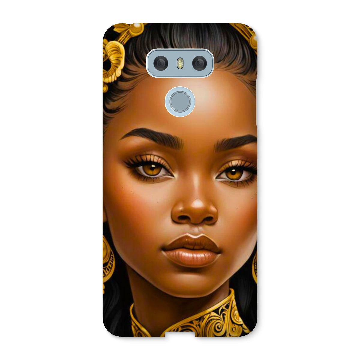 Golden Empress Glow Goddess Snap Phone Case