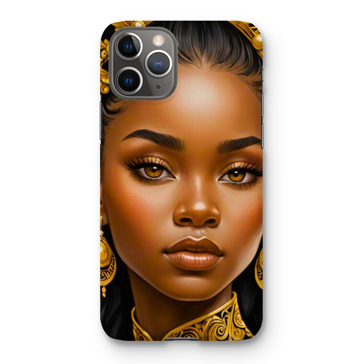 Golden Empress Glow Goddess Snap Phone Case