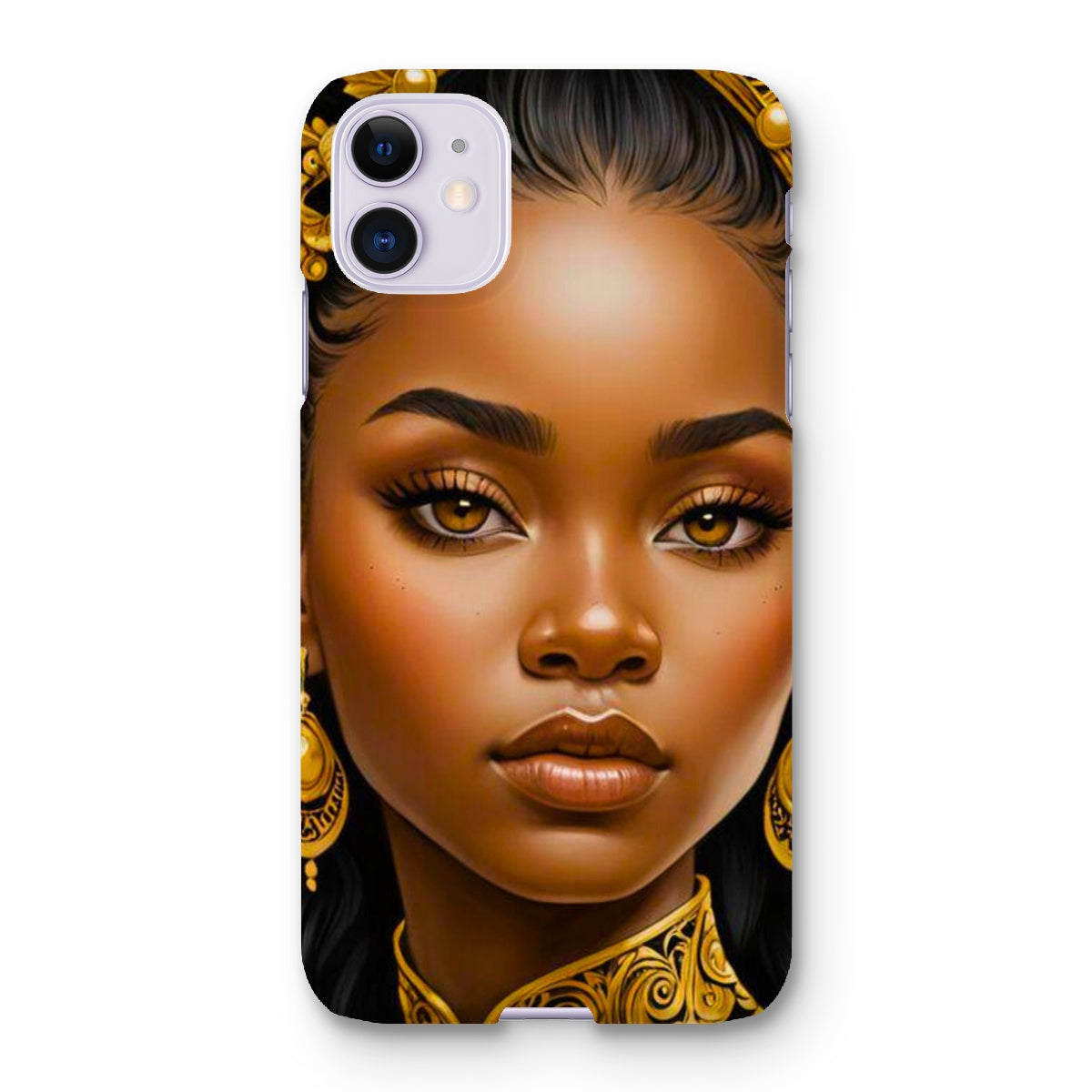 Golden Empress Glow Goddess Snap Phone Case