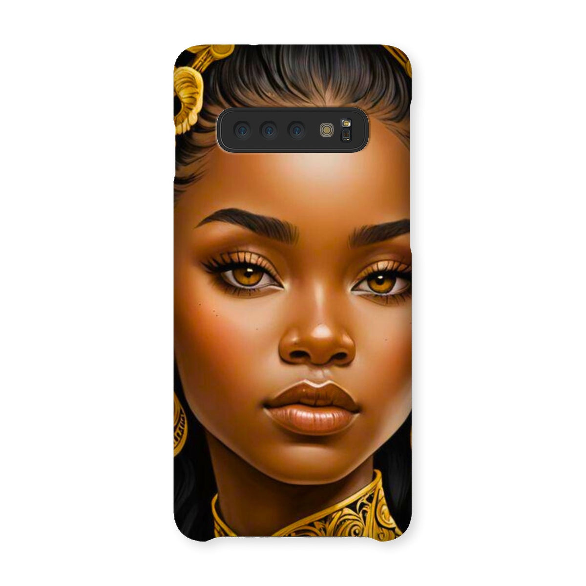 Golden Empress Glow Goddess Snap Phone Case