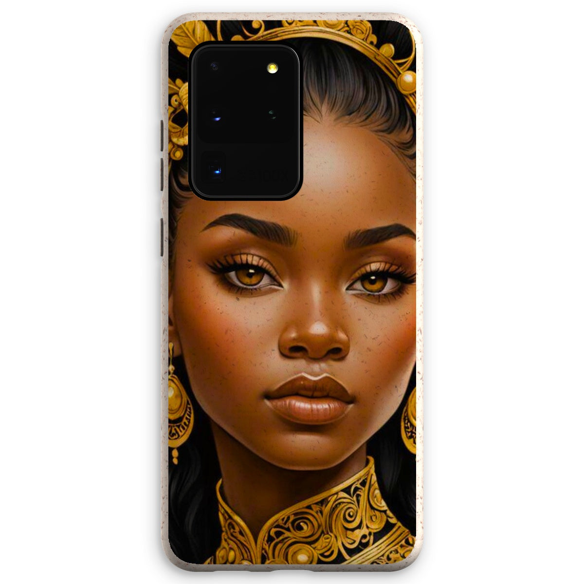 Golden Empress Glow Goddess Eco Phone Case