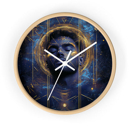 Radiant Masculine Energy Wall Clock