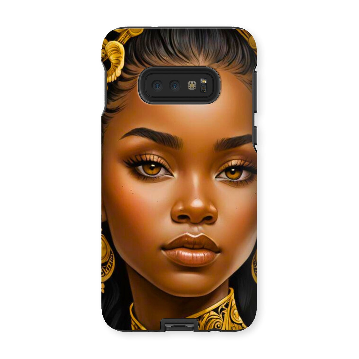 Golden Empress Glow Goddess Tough Phone Case