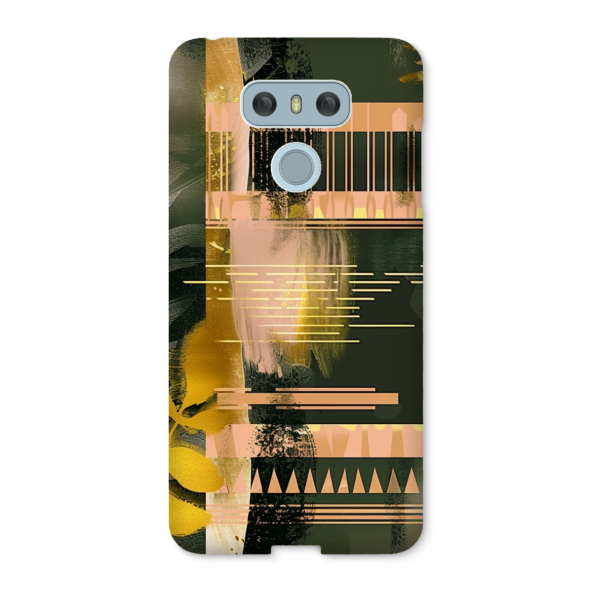 Echoes of Life Eclectic Abstract Art Snap Phone Case