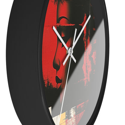 Sub-Saharan Mirage Wall Clock