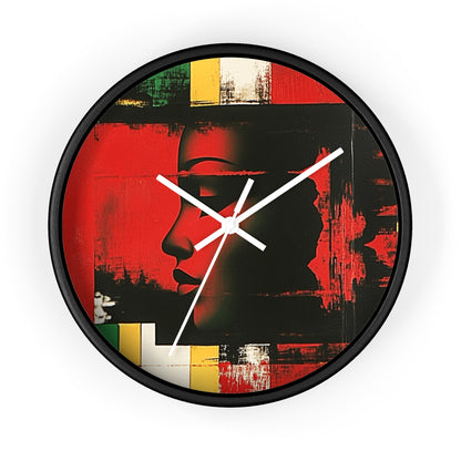 Sub-Saharan Mirage Wall Clock