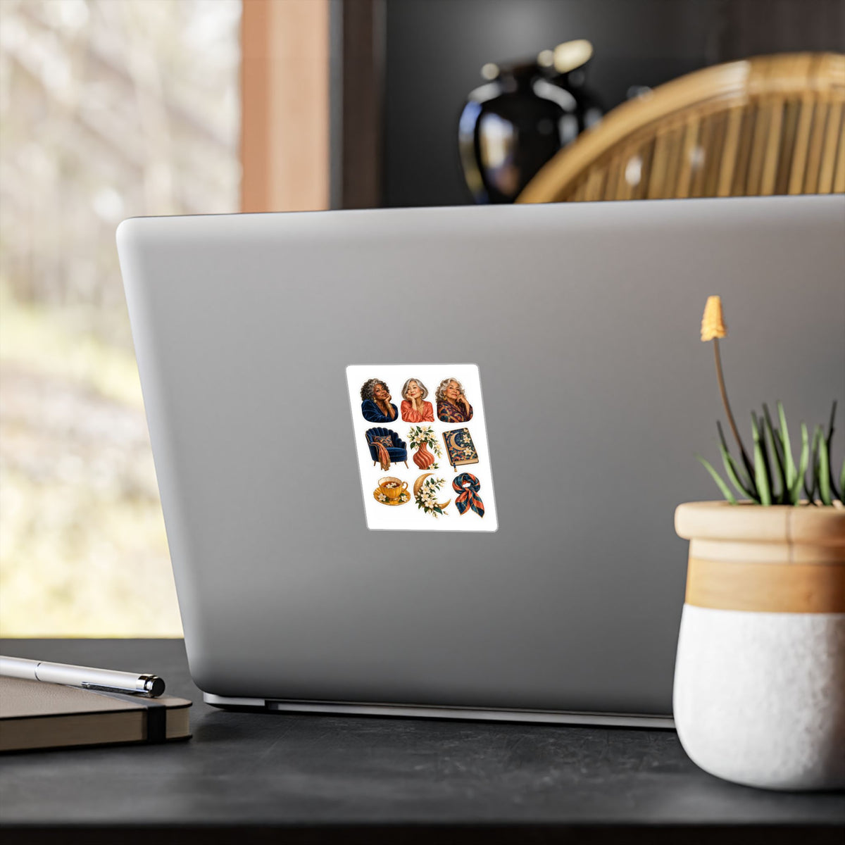 Golden Girls-Inspired Vintage Glamour Kiss-Cut Vinyl Decals