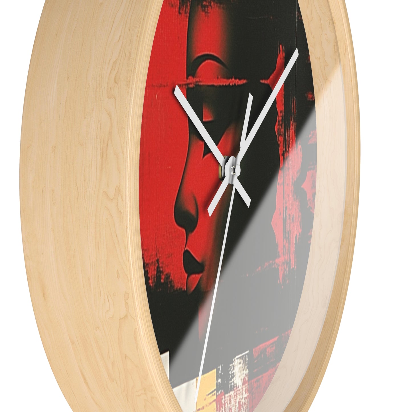 Sub-Saharan Mirage Wall Clock