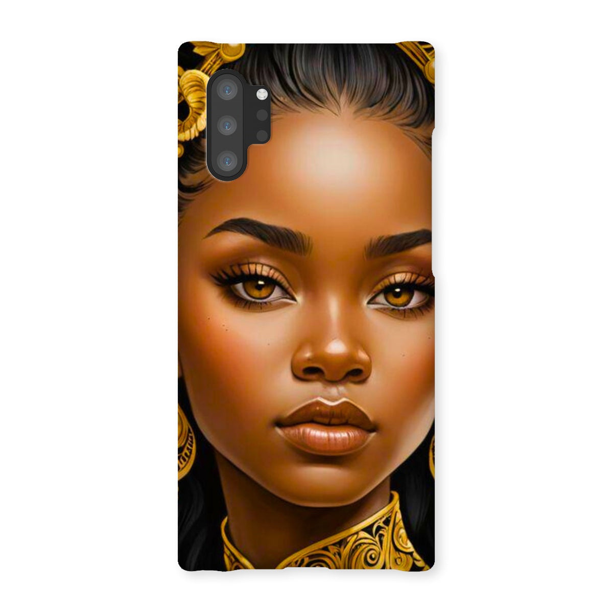 Golden Empress Glow Goddess Snap Phone Case