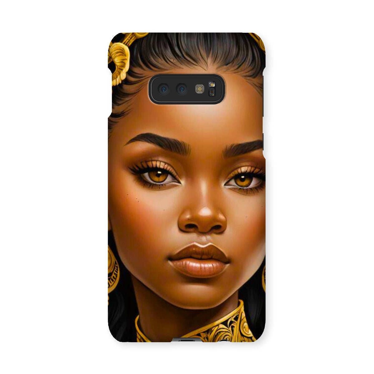 Golden Empress Glow Goddess Snap Phone Case