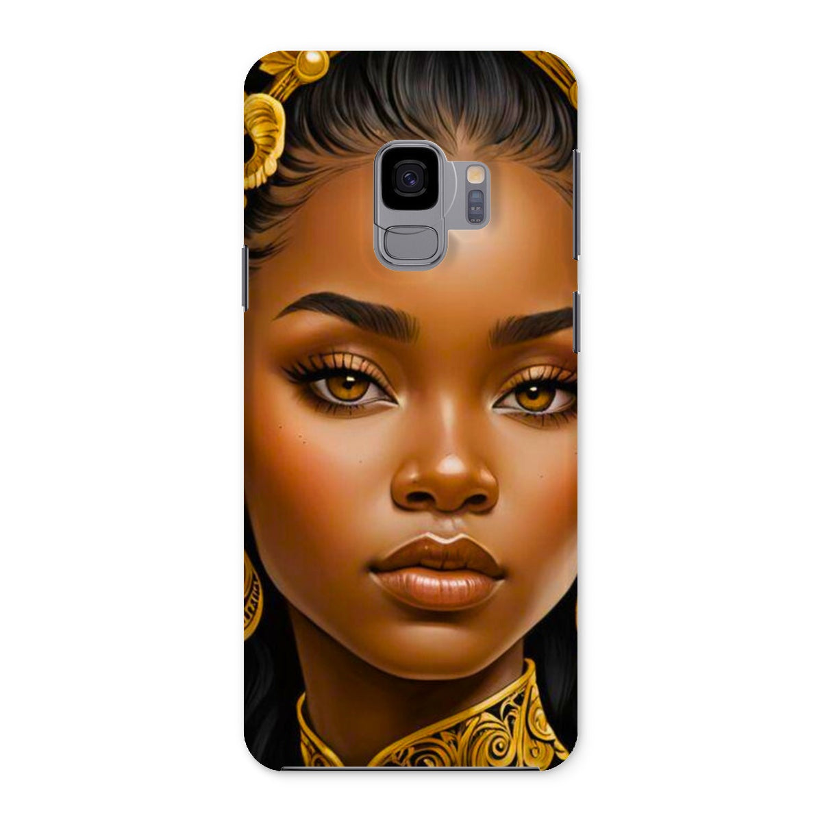 Golden Empress Glow Goddess Snap Phone Case