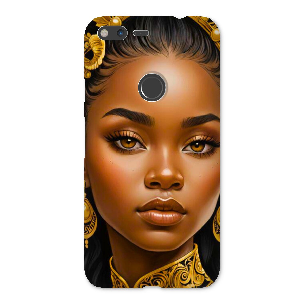 Golden Empress Glow Goddess Snap Phone Case