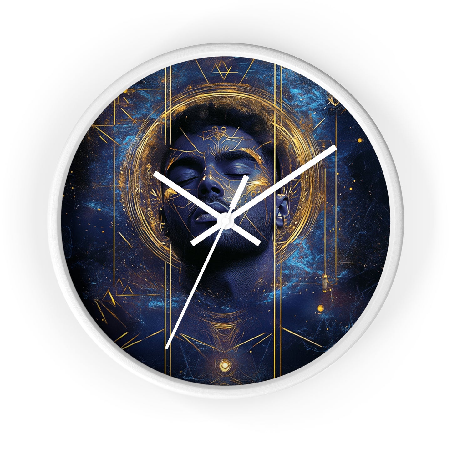 Radiant Masculine Energy Wall Clock