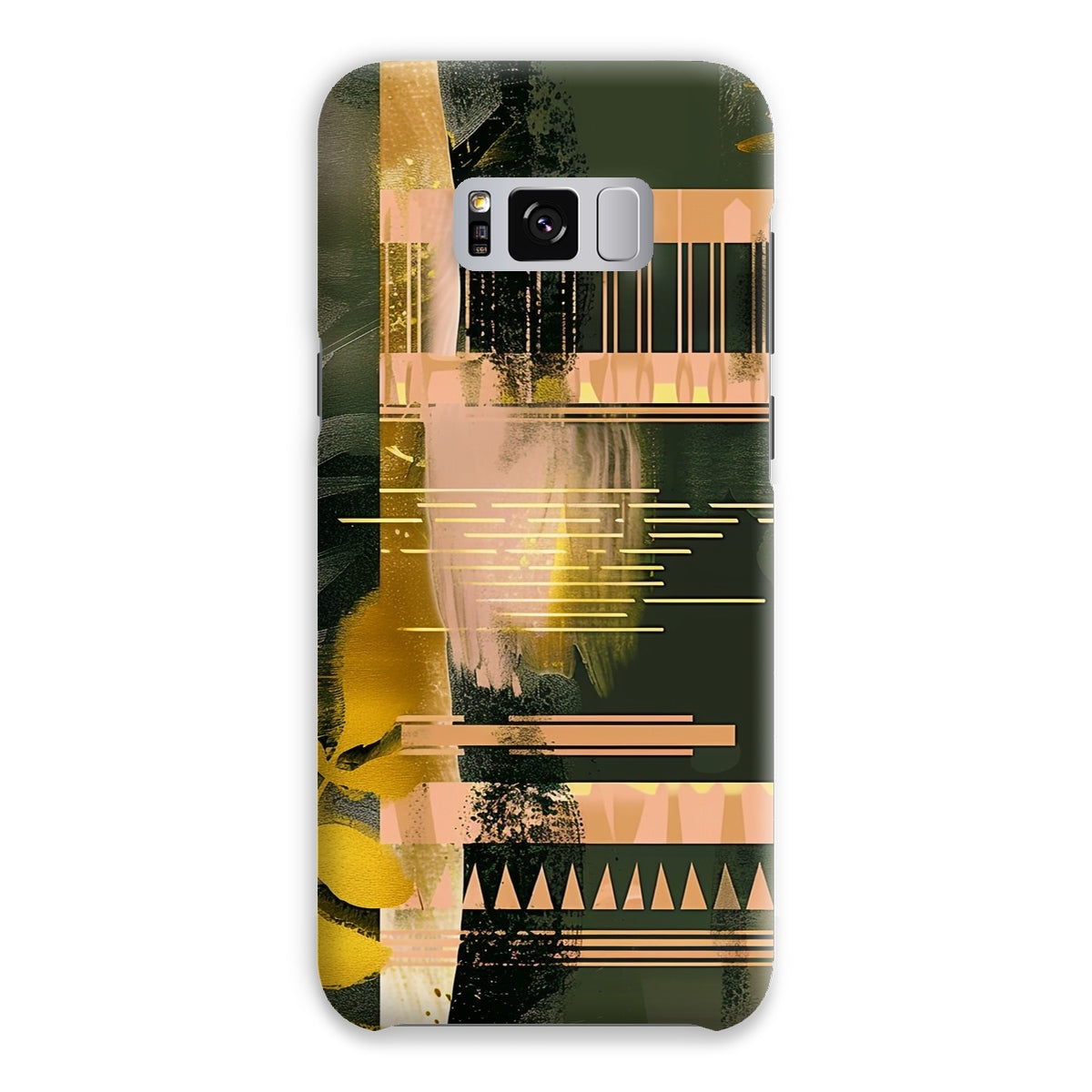 Echoes of Life Eclectic Abstract Art Snap Phone Case