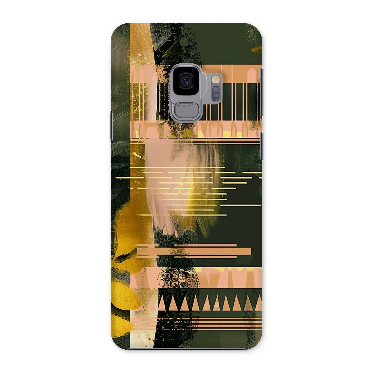 Echoes of Life Eclectic Abstract Art Snap Phone Case