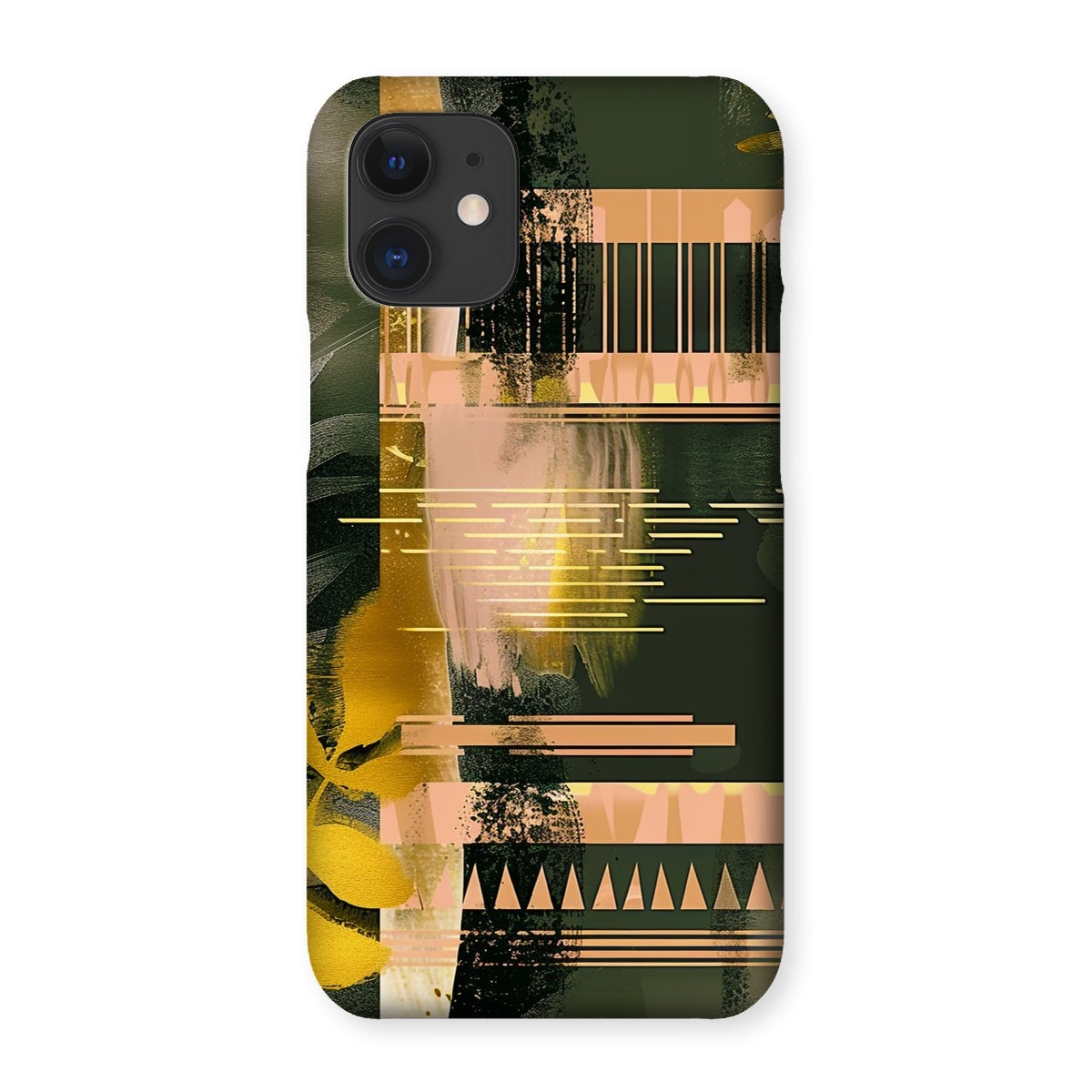 Echoes of Life Eclectic Abstract Art Snap Phone Case