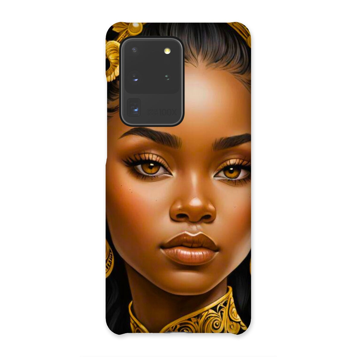 Golden Empress Glow Goddess Snap Phone Case