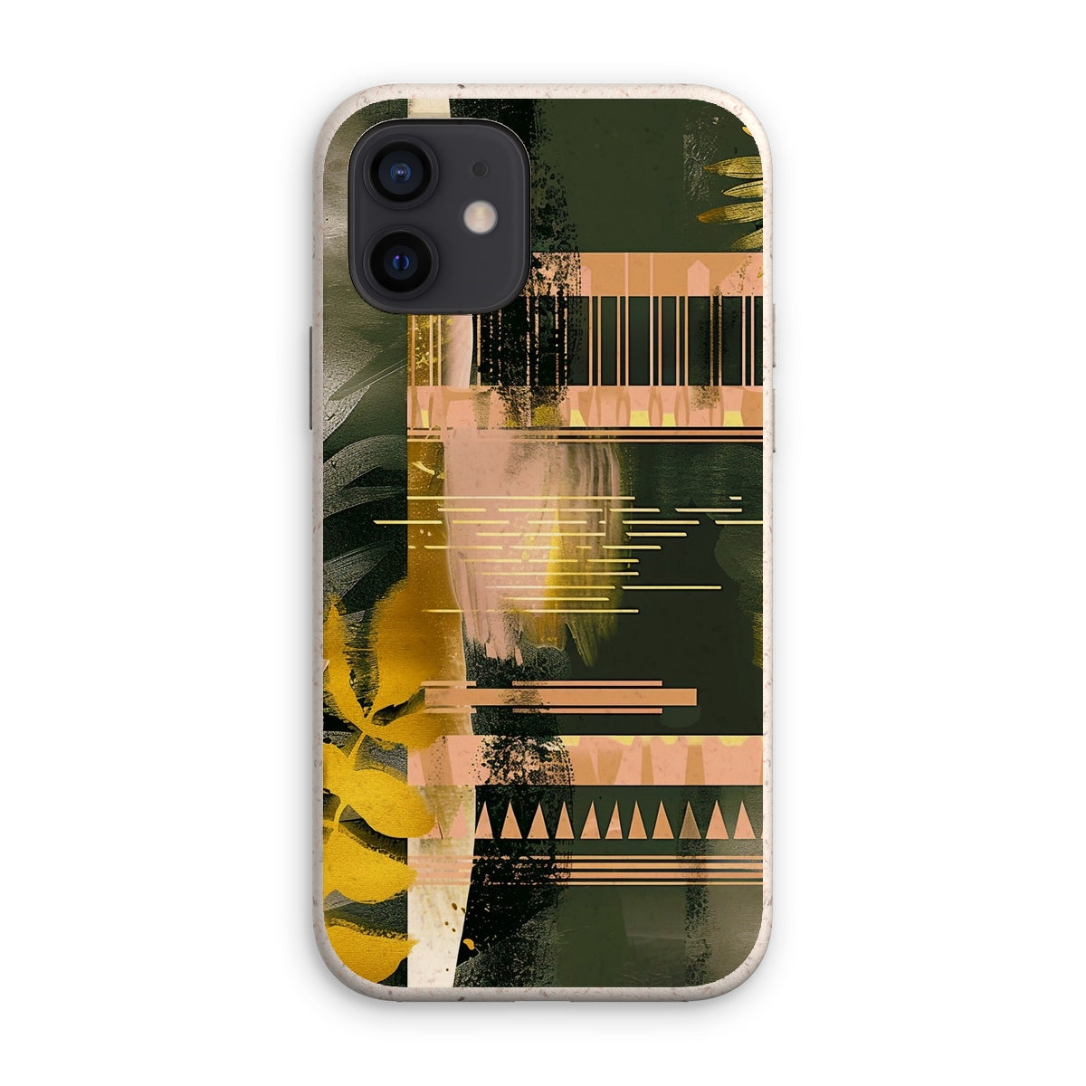 Echoes of Life Eclectic Abstract Art Eco Phone Case