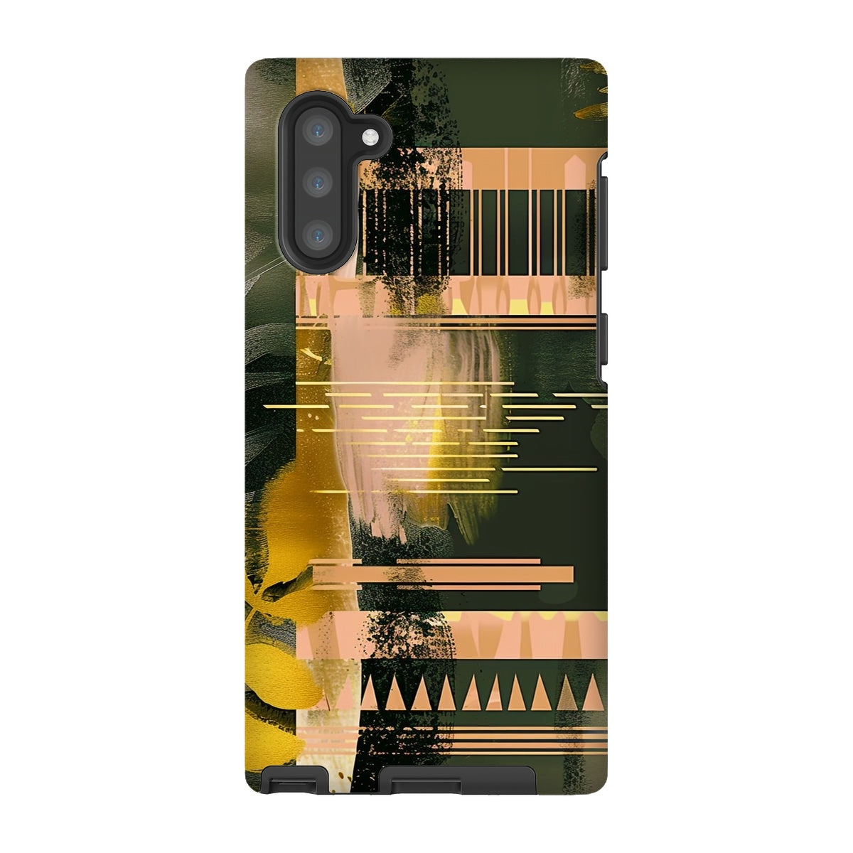 Echoes of Life Eclectic Abstract Art Tough Phone Case