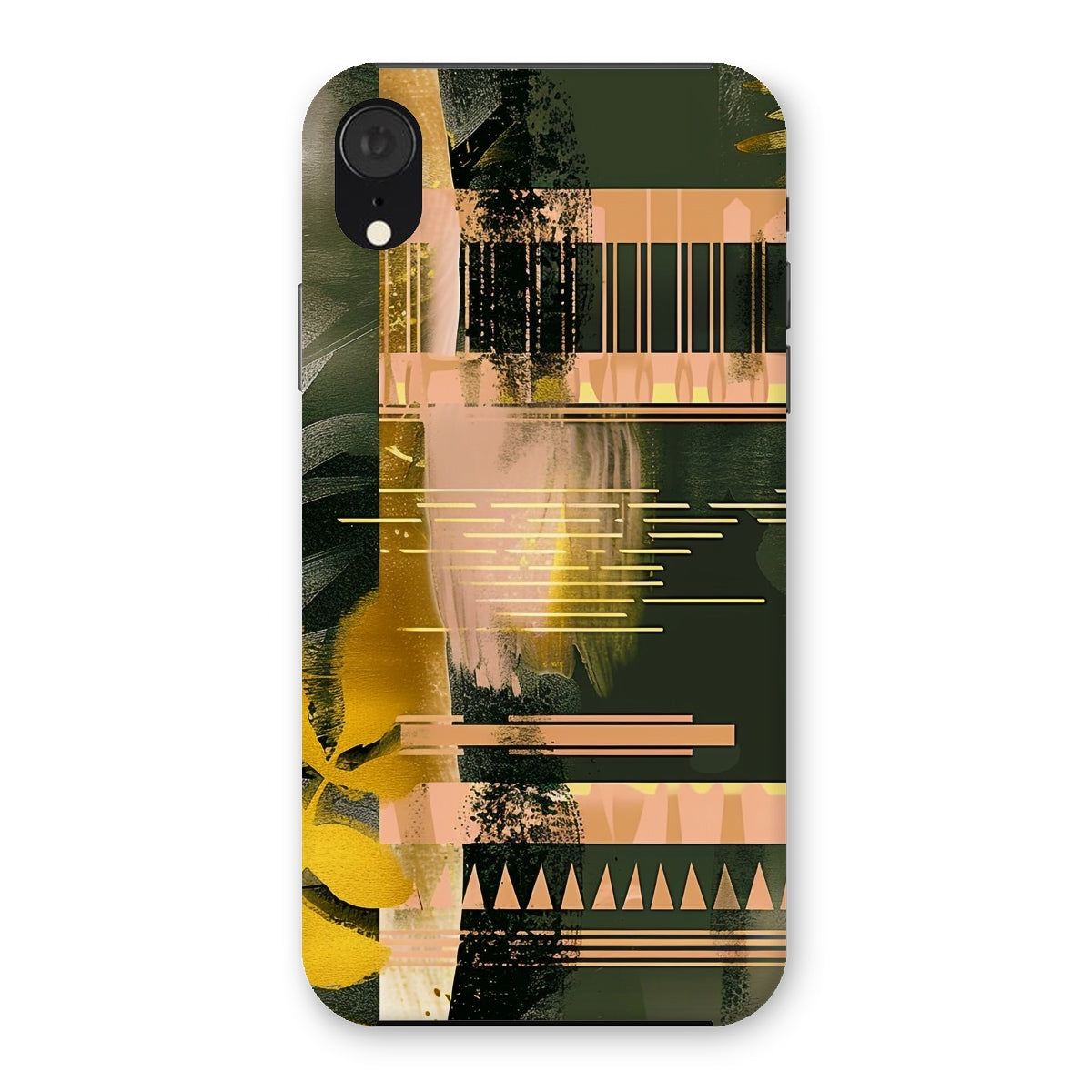 Echoes of Life Eclectic Abstract Art Snap Phone Case