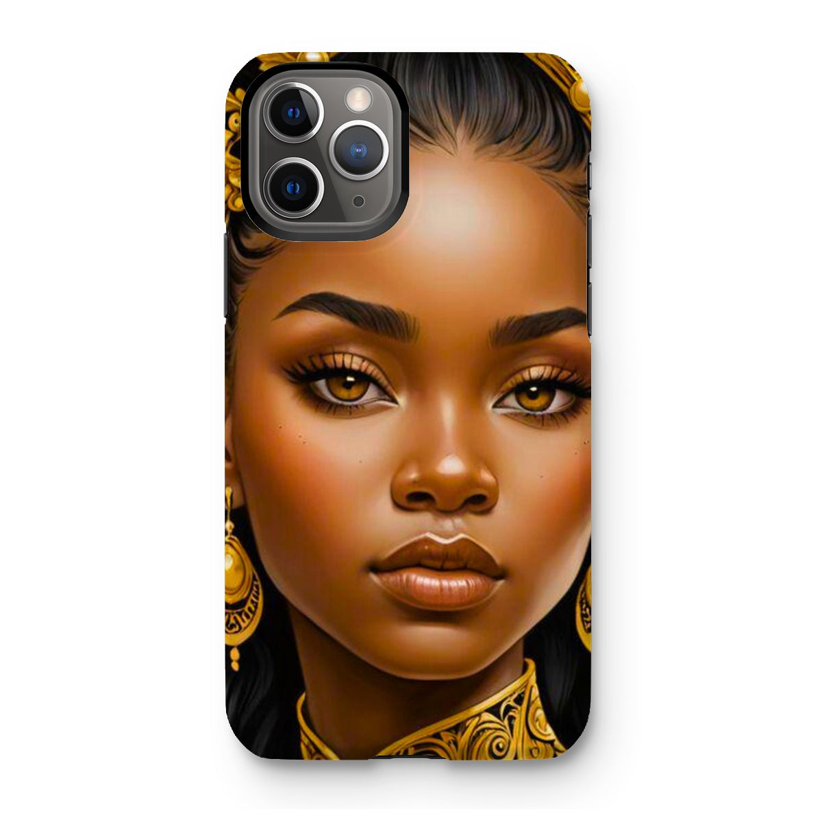 Golden Empress Glow Goddess Tough Phone Case