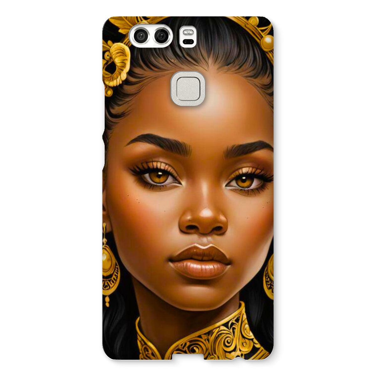 Golden Empress Glow Goddess Snap Phone Case