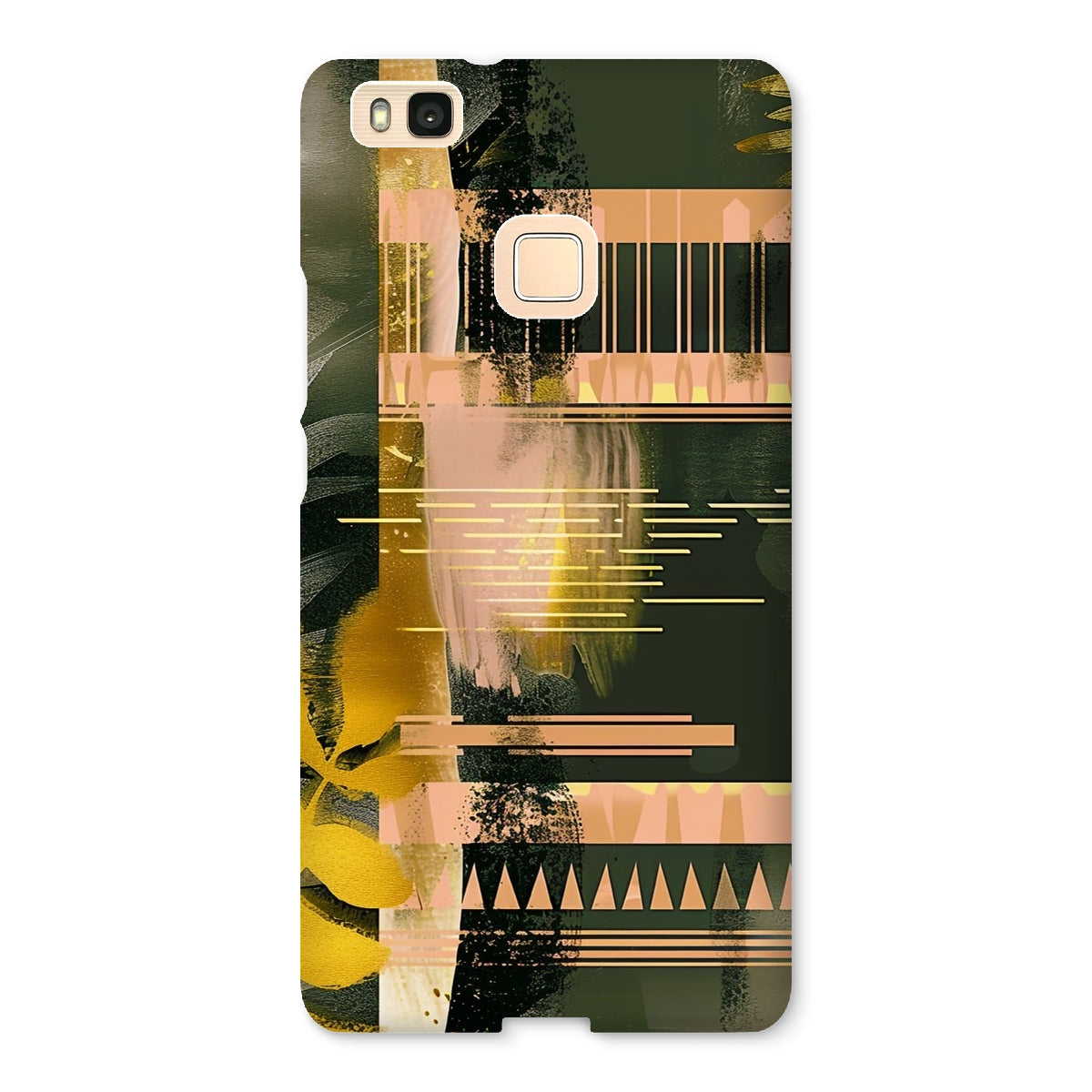 Echoes of Life Eclectic Abstract Art Snap Phone Case