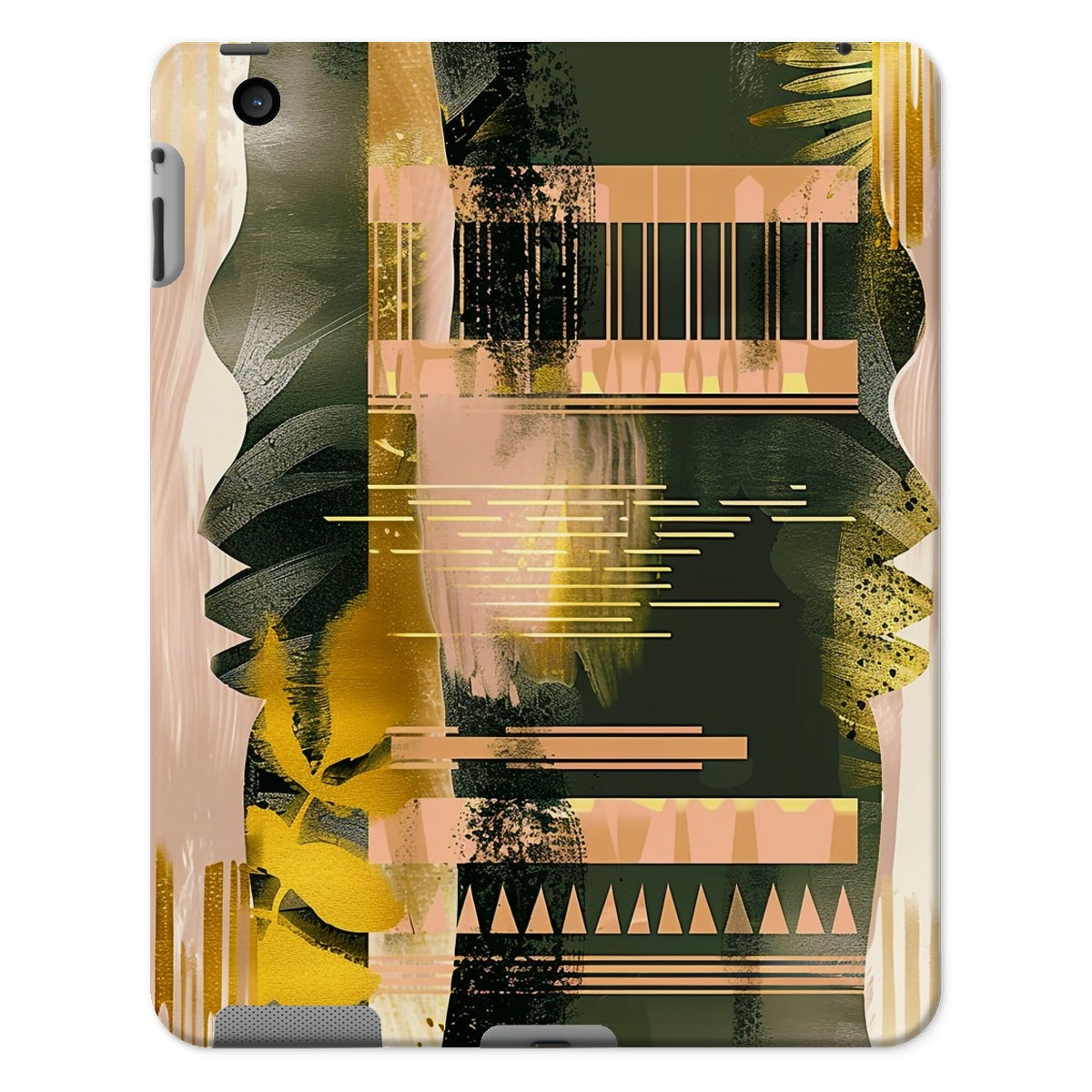 Echoes of Life Eclectic Abstract Art Tablet Cases