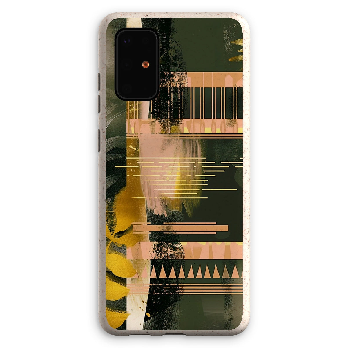 Echoes of Life Eclectic Abstract Art Eco Phone Case