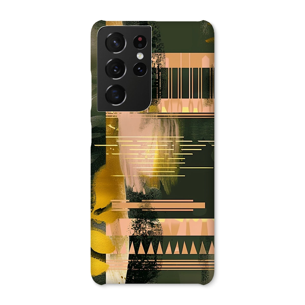 Echoes of Life Eclectic Abstract Art Snap Phone Case