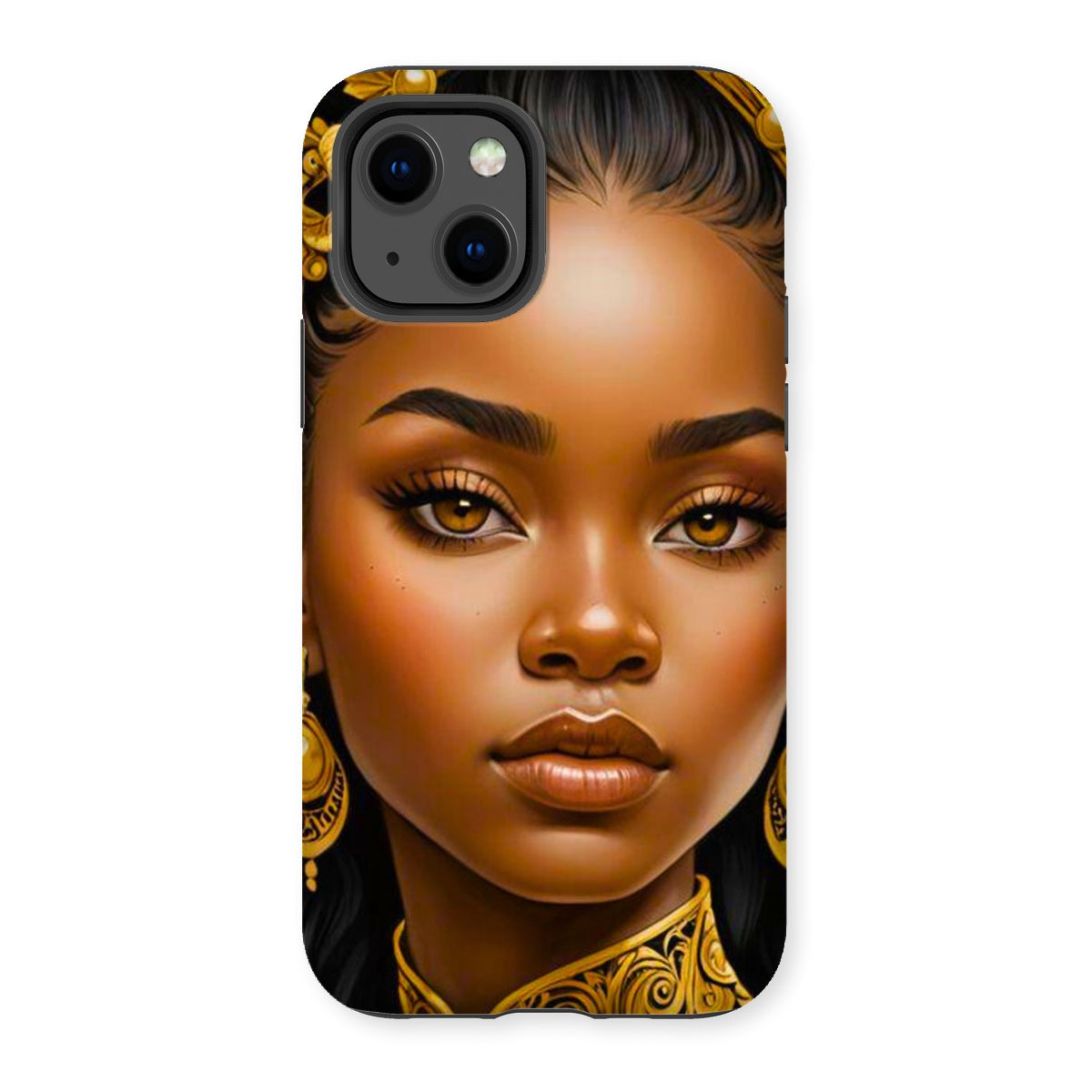 Golden Empress Glow Goddess Tough Phone Case