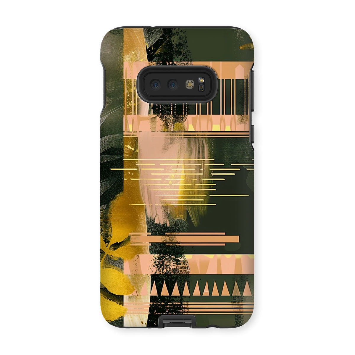 Echoes of Life Eclectic Abstract Art Tough Phone Case