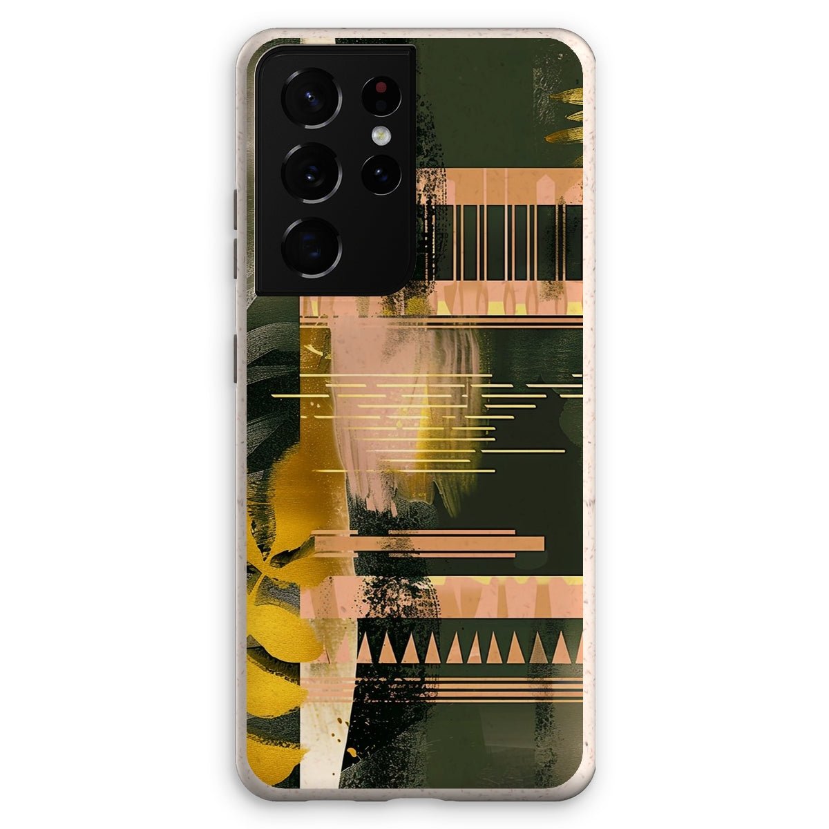 Echoes of Life Eclectic Abstract Art Eco Phone Case