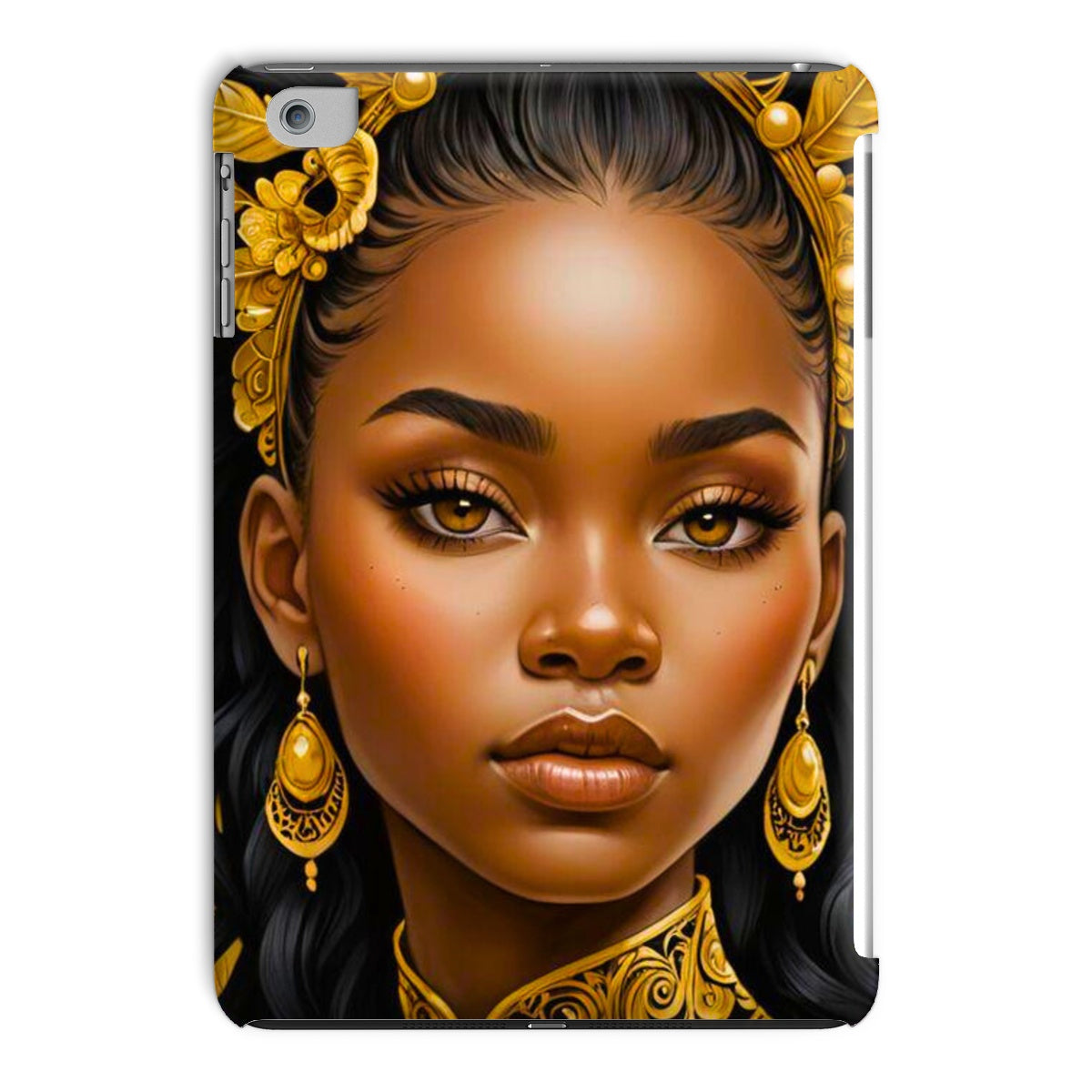 Golden Empress Glow Goddess Tablet Cases