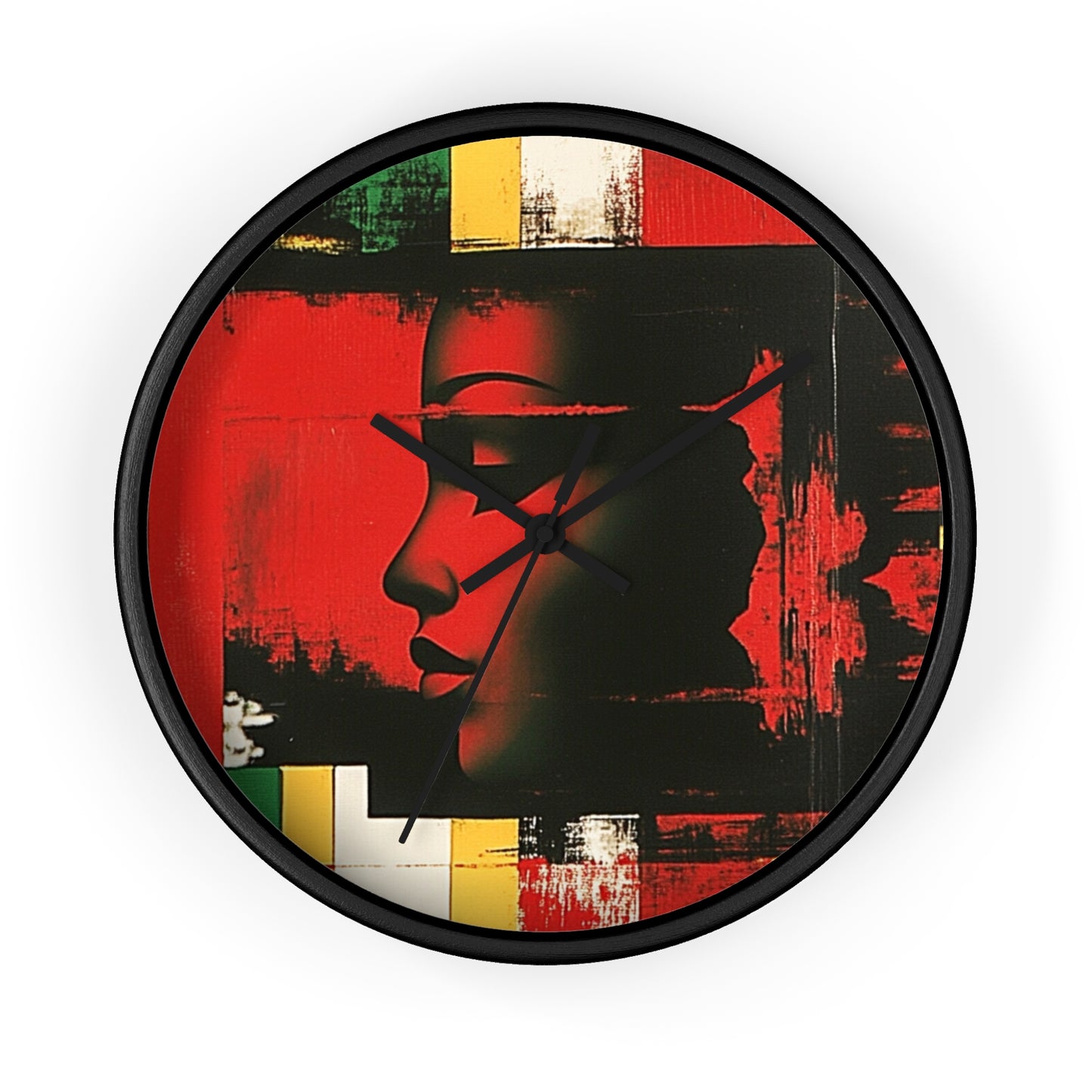 Sub-Saharan Mirage Wall Clock