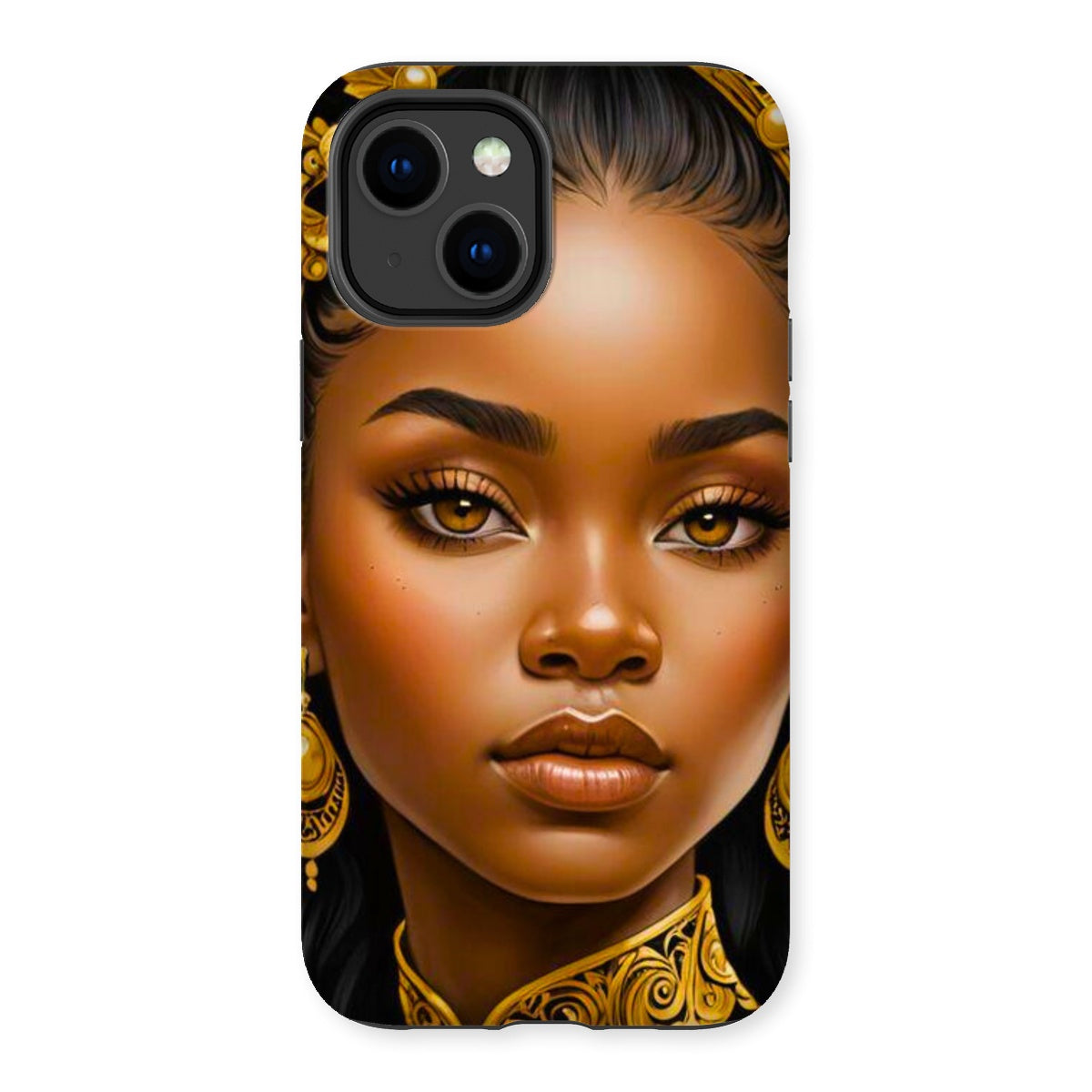 Golden Empress Glow Goddess Tough Phone Case