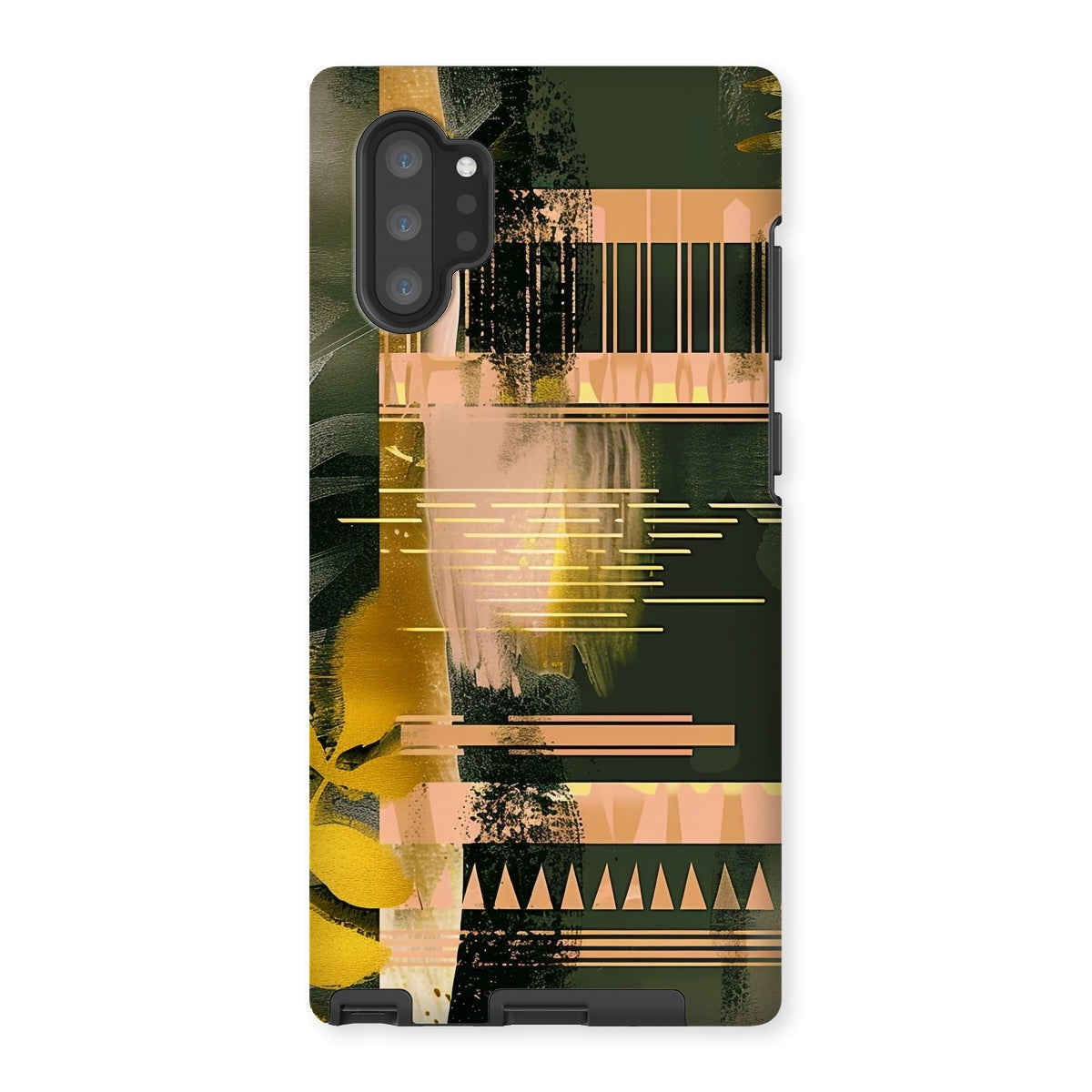 Echoes of Life Eclectic Abstract Art Tough Phone Case