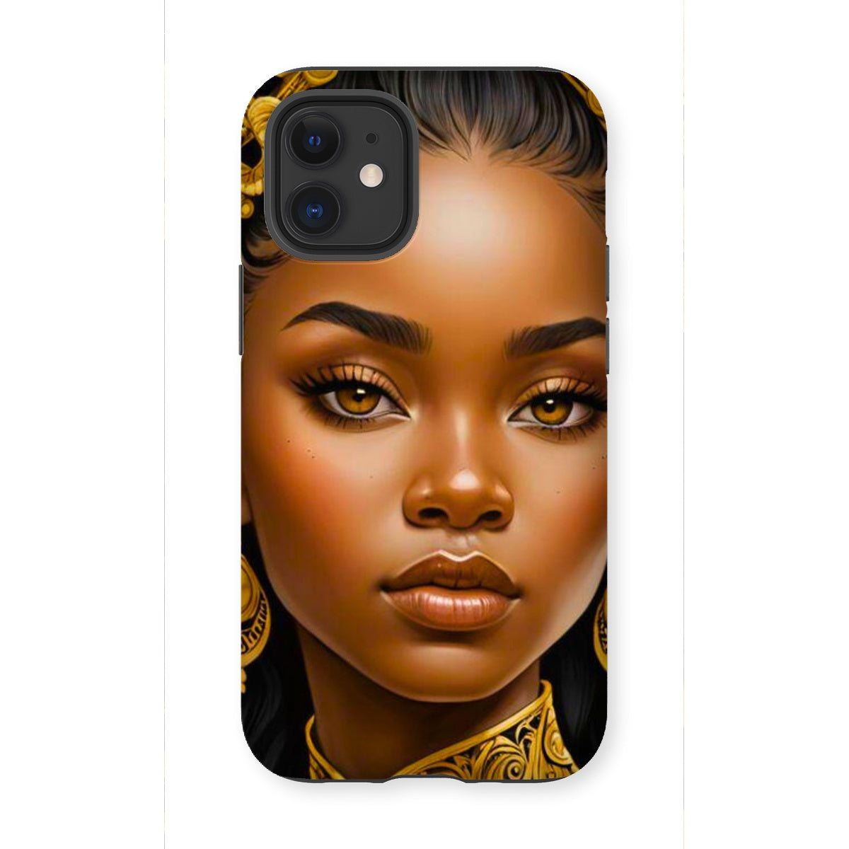 Golden Empress Glow Goddess Tough Phone Case