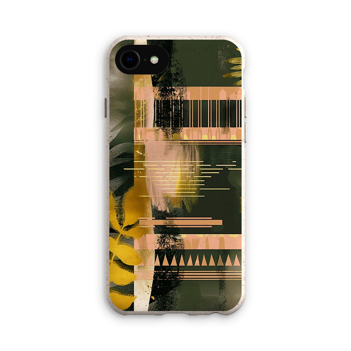 Echoes of Life Eclectic Abstract Art Eco Phone Case