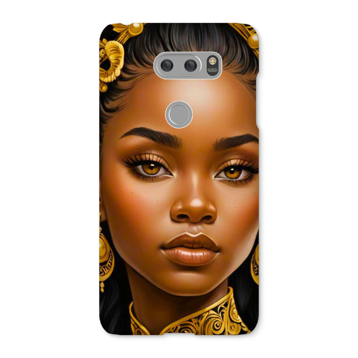 Golden Empress Glow Goddess Snap Phone Case