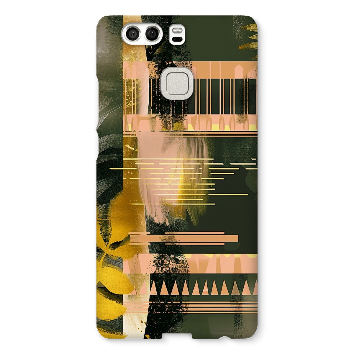 Echoes of Life Eclectic Abstract Art Snap Phone Case