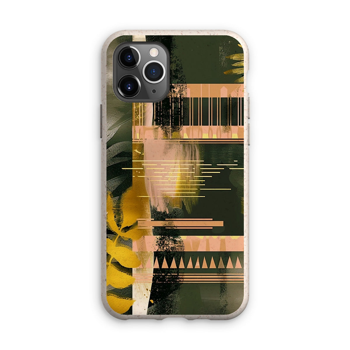 Echoes of Life Eclectic Abstract Art Eco Phone Case