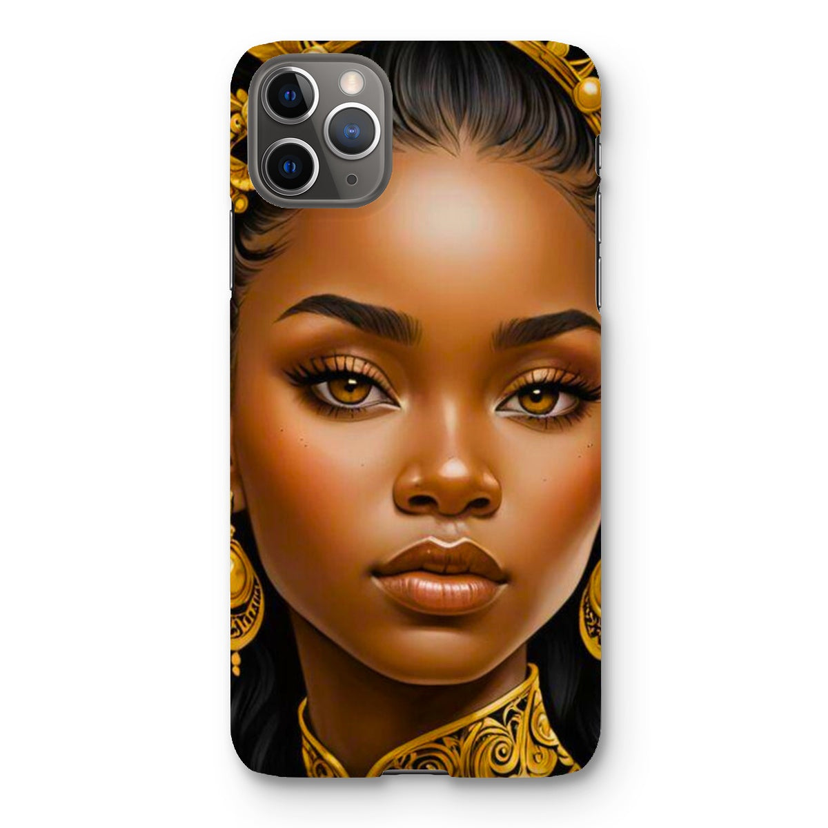 Golden Empress Glow Goddess Snap Phone Case