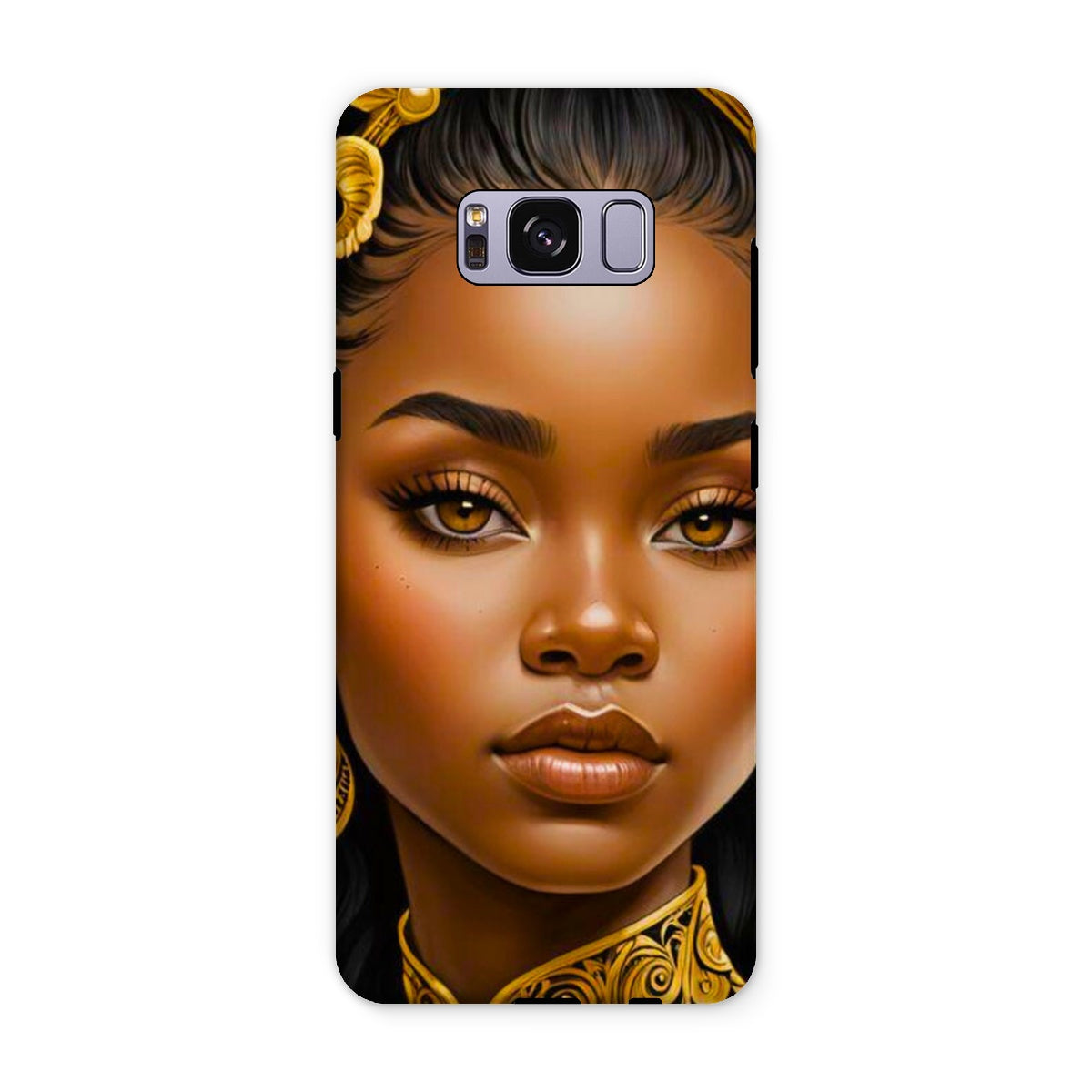 Golden Empress Glow Goddess Tough Phone Case