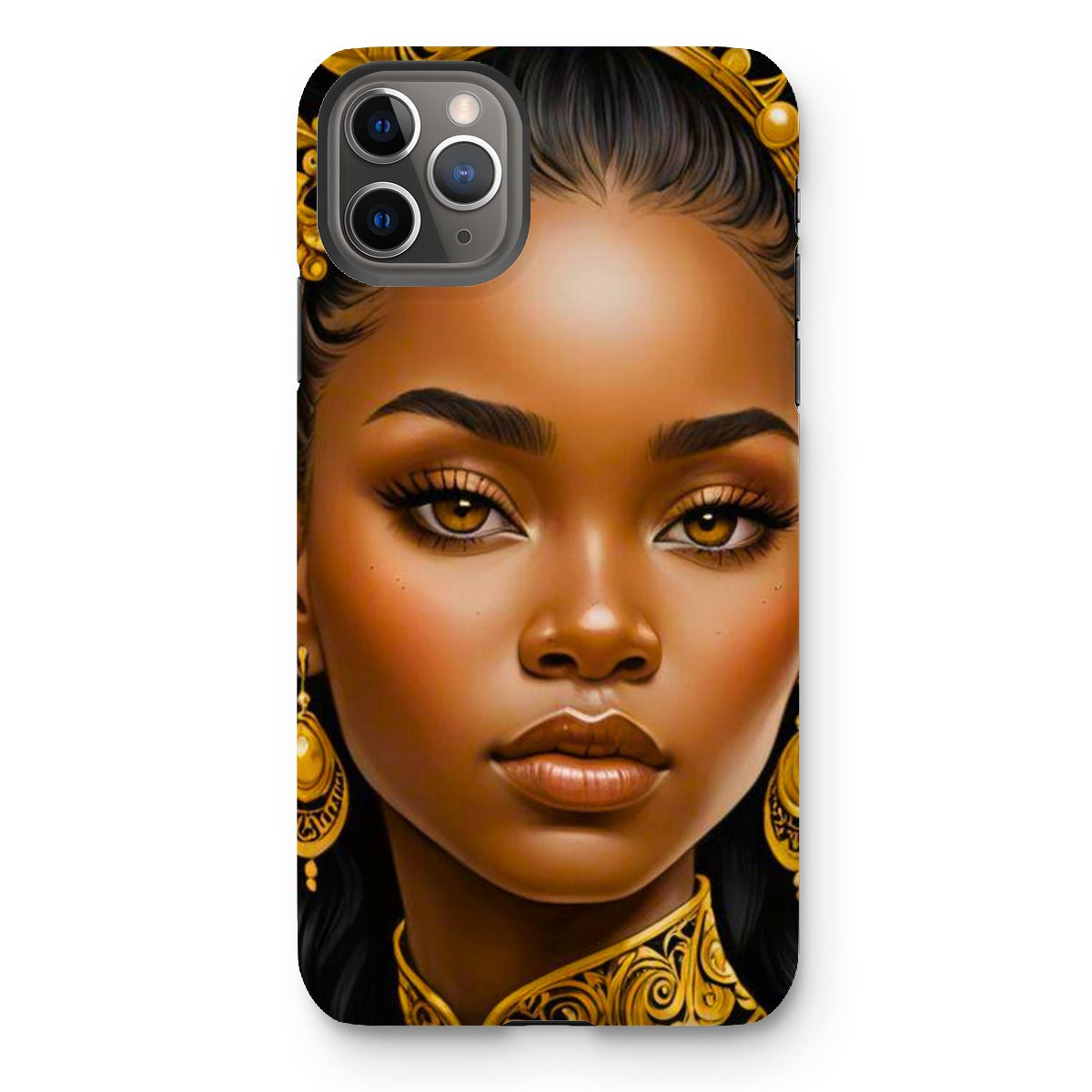 Golden Empress Glow Goddess Tough Phone Case